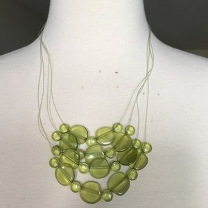 Green Beaded Necklace